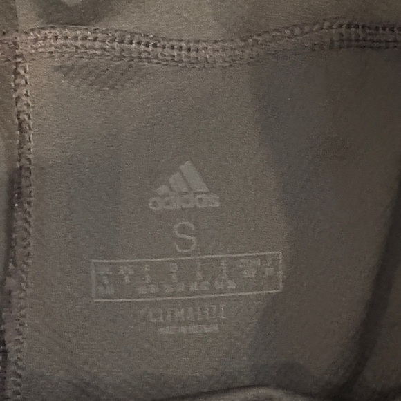 Adidas Women's Grey and Pink Athletic Shorts - Picture 2 of 11